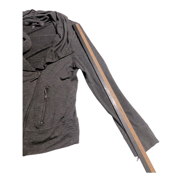 Kensie Dark Gray zipper Drape Duster
Cardigan Women's Size Large - Picture 11 of 11